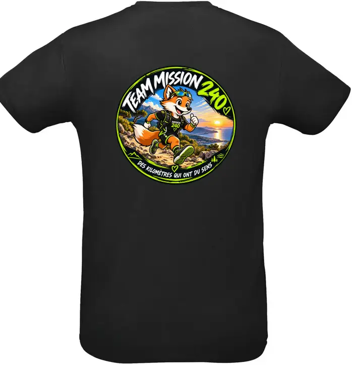 T-shirt officiel Team Mission 240